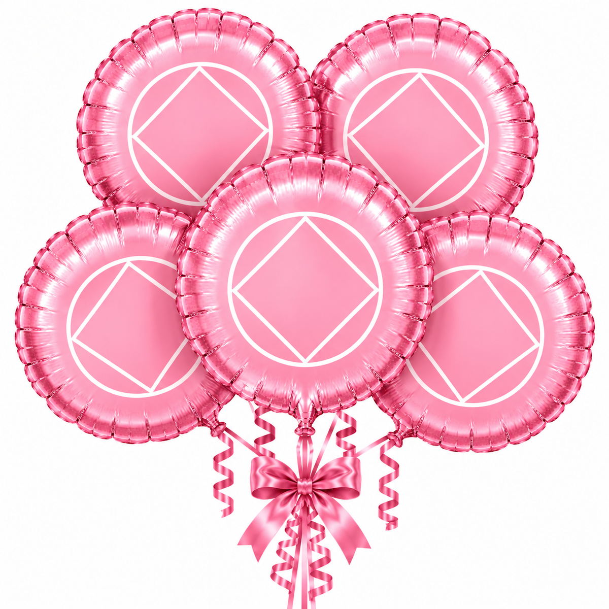 Bulk Pink Foil Bouquet