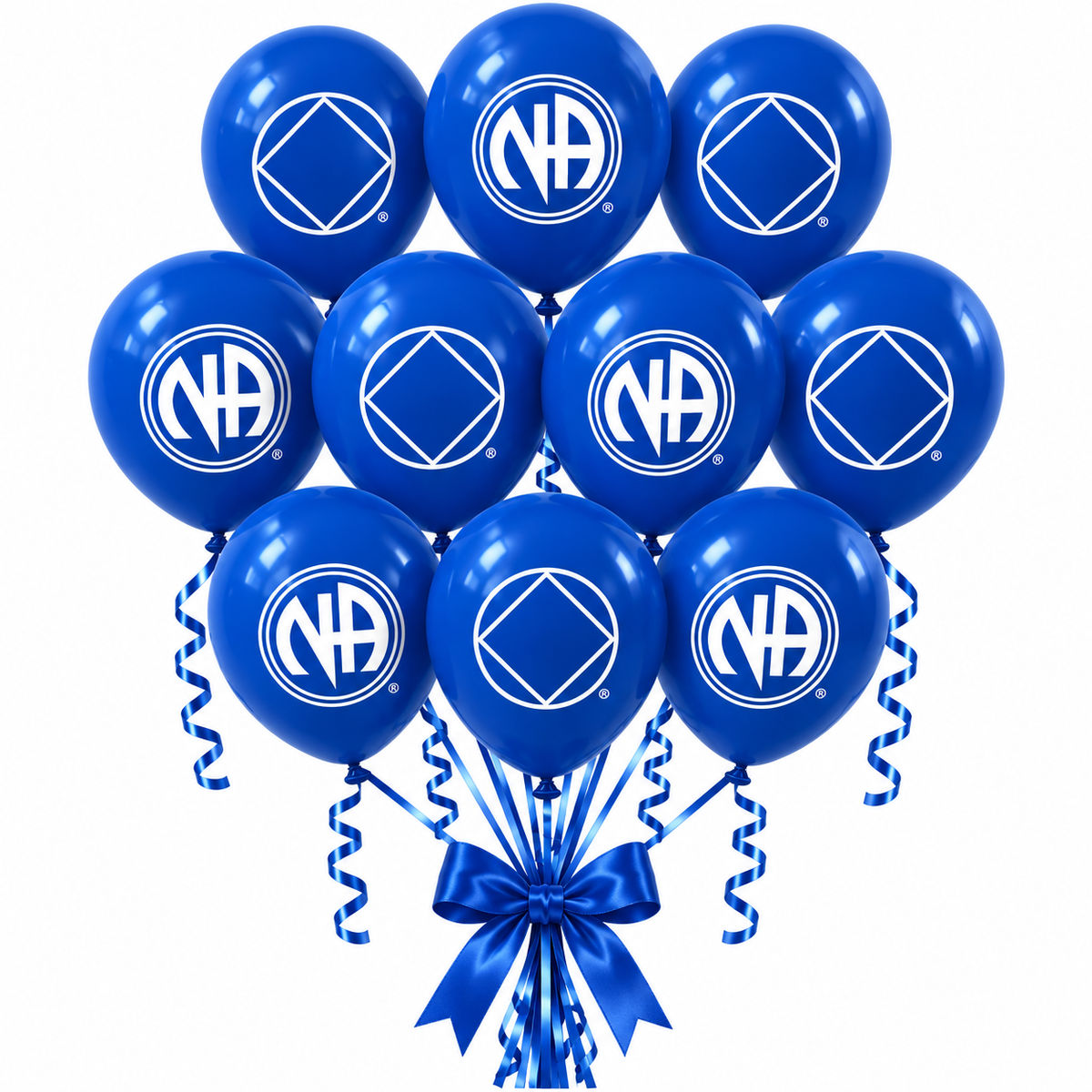 Bulk Blue Latex Bouquet