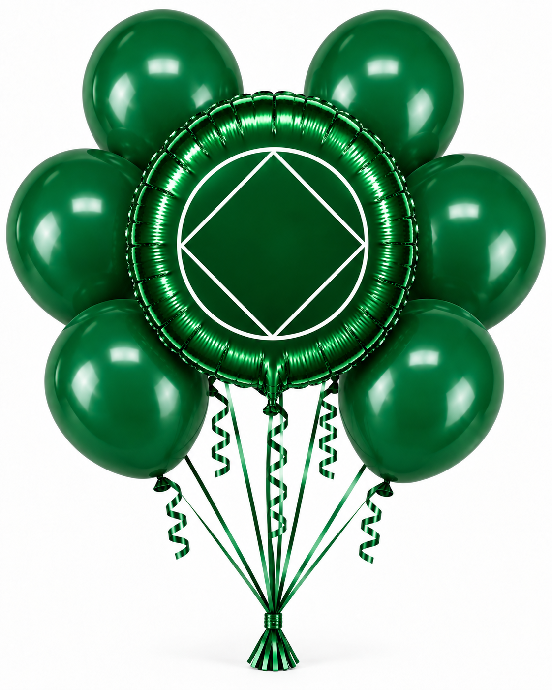 Solid Green Bouquet