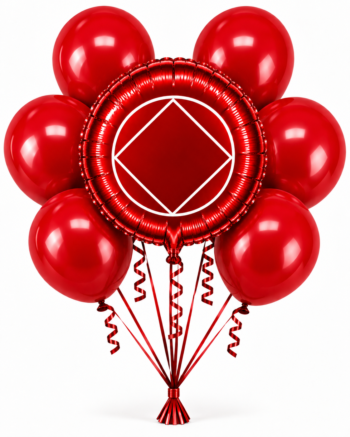 Solid Red Bouquet