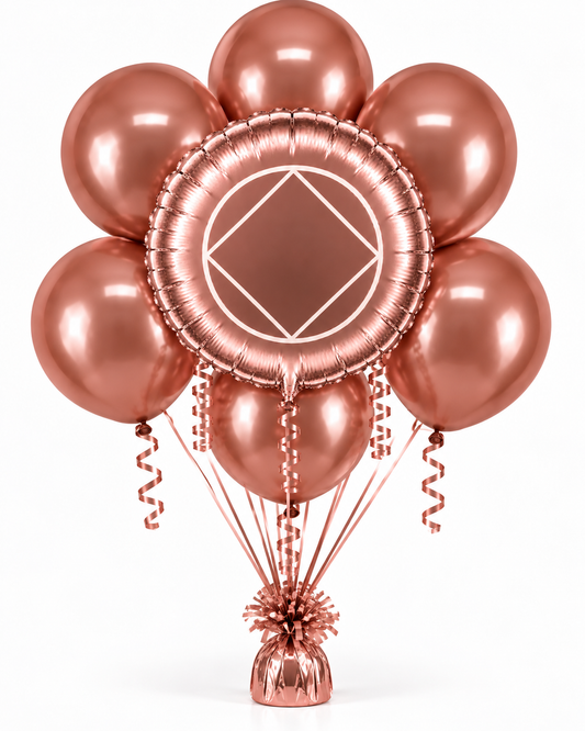 Solid Rose Gold Bouquet