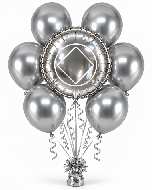 Solid Silver Bouquet