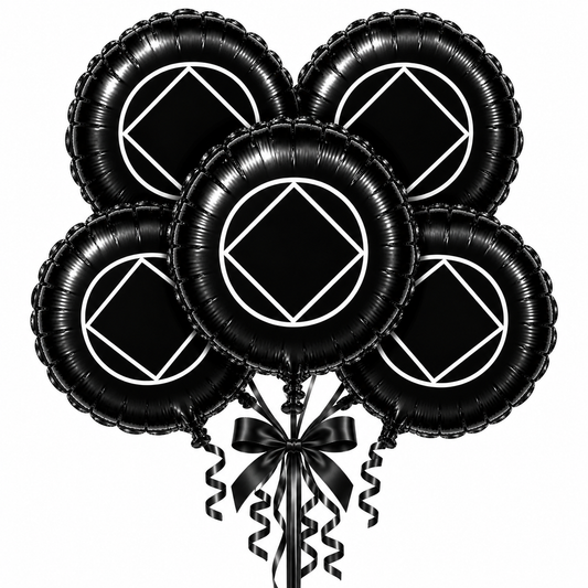 Bulk Black Foil Bouquet