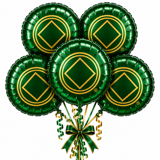 Bulk Green/Gold Foil Bouquet
