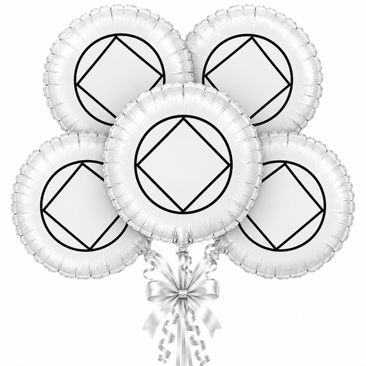 Bulk White Foil Bouquet