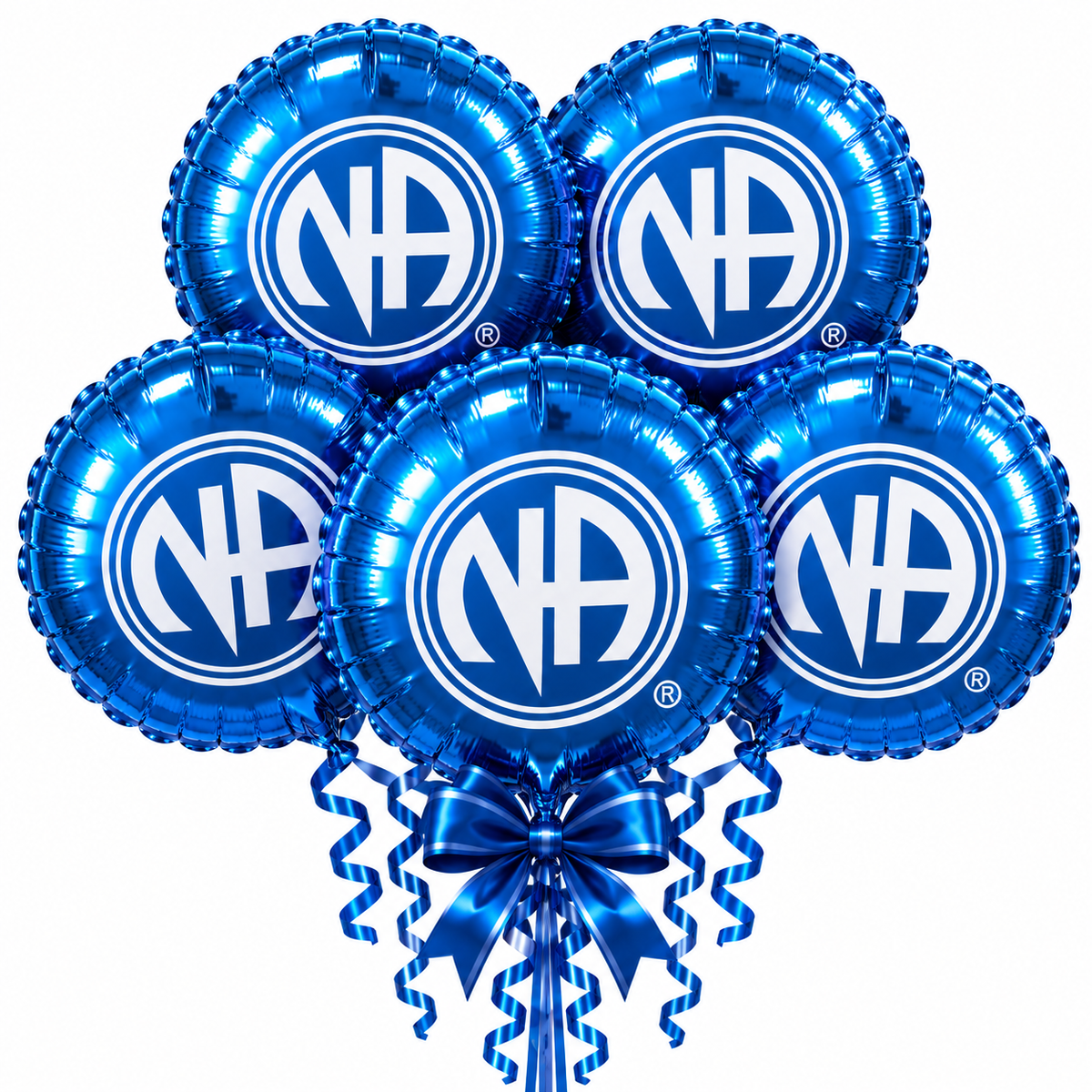 Bulk Blue Foil Bouquet