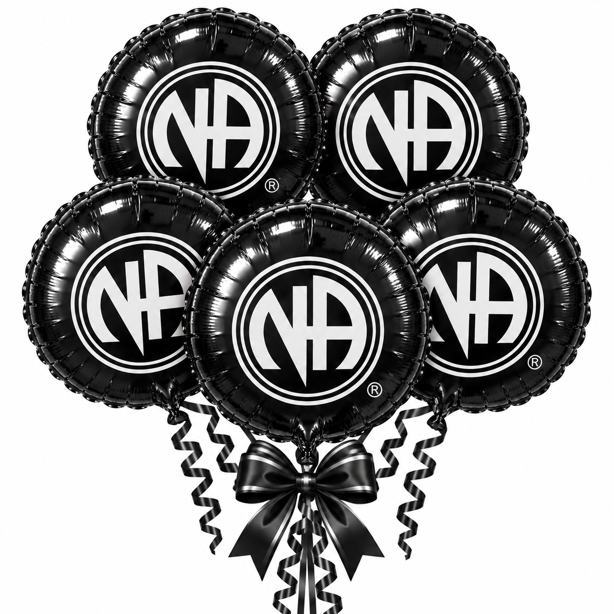 Bulk Black Foil Bouquet
