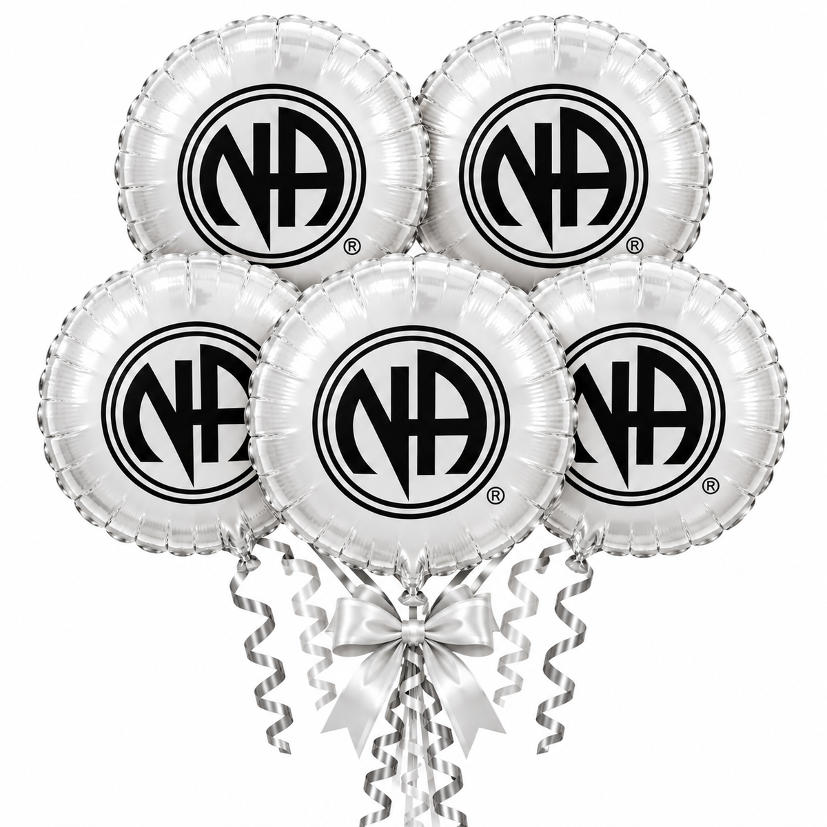 Bulk White Foil Bouquet