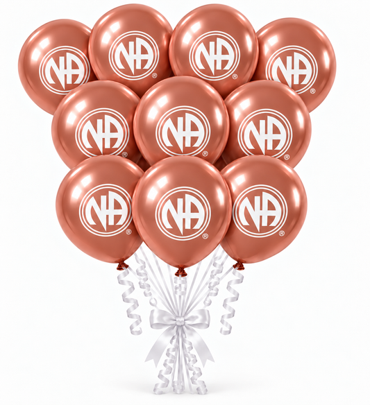 Bulk Rose Gold Latex Bouquet