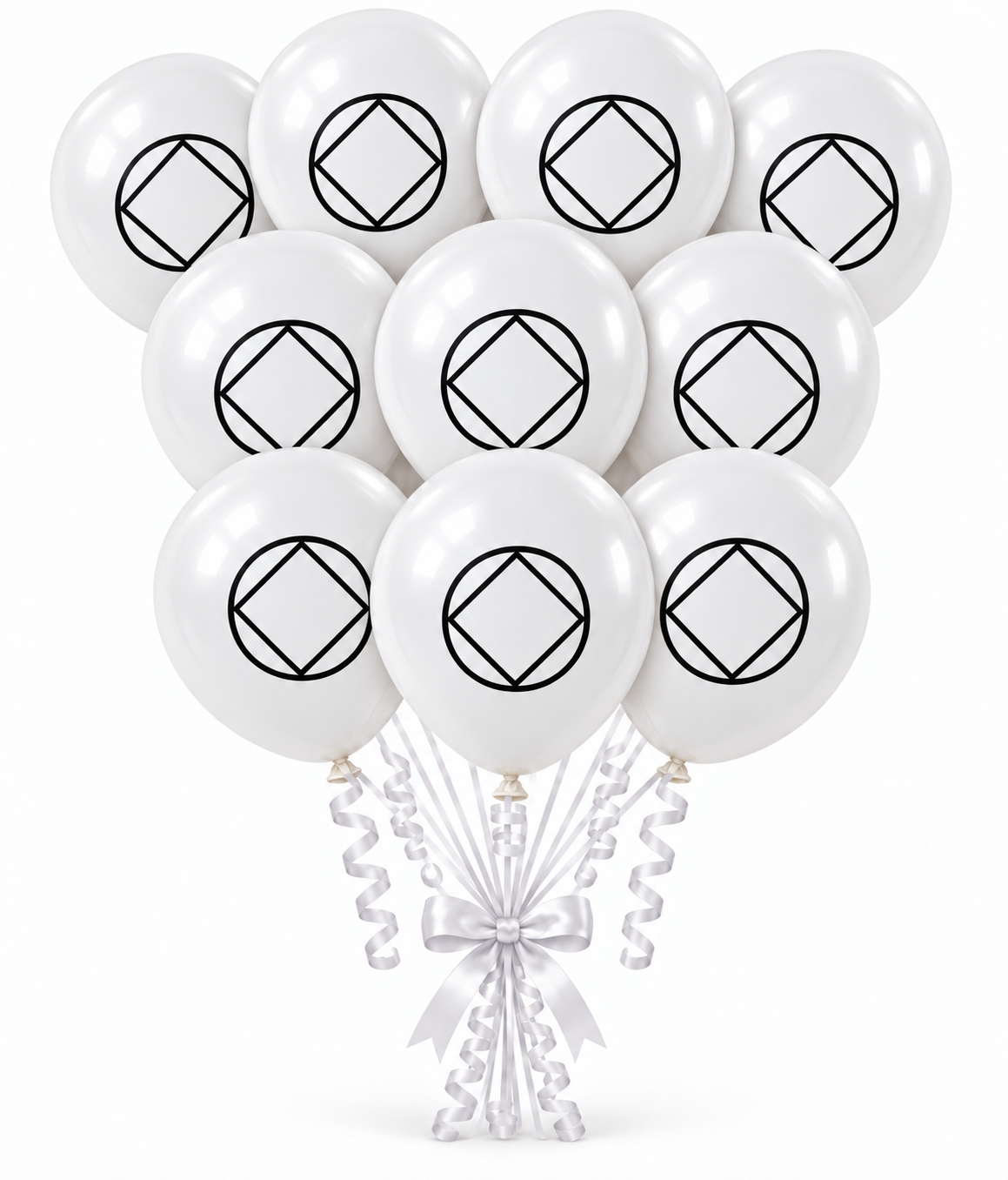 Bulk White Latex Bouquet