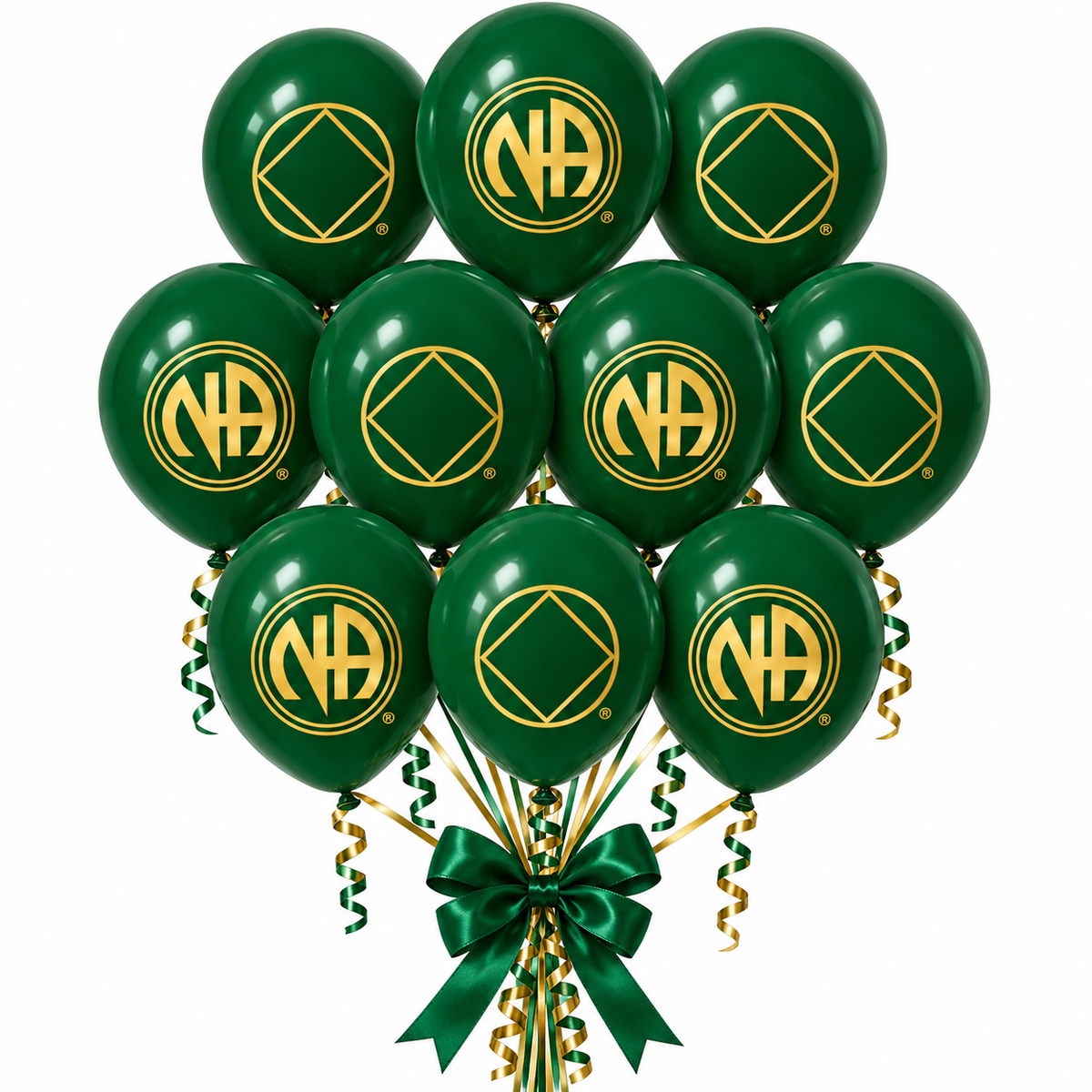 Bulk Green Latex Bouquet