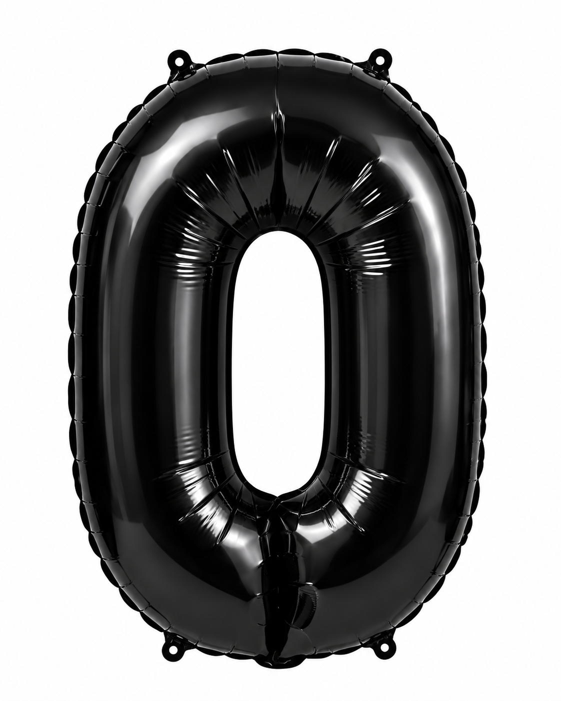 Black 32" Numbered Foil Balloons