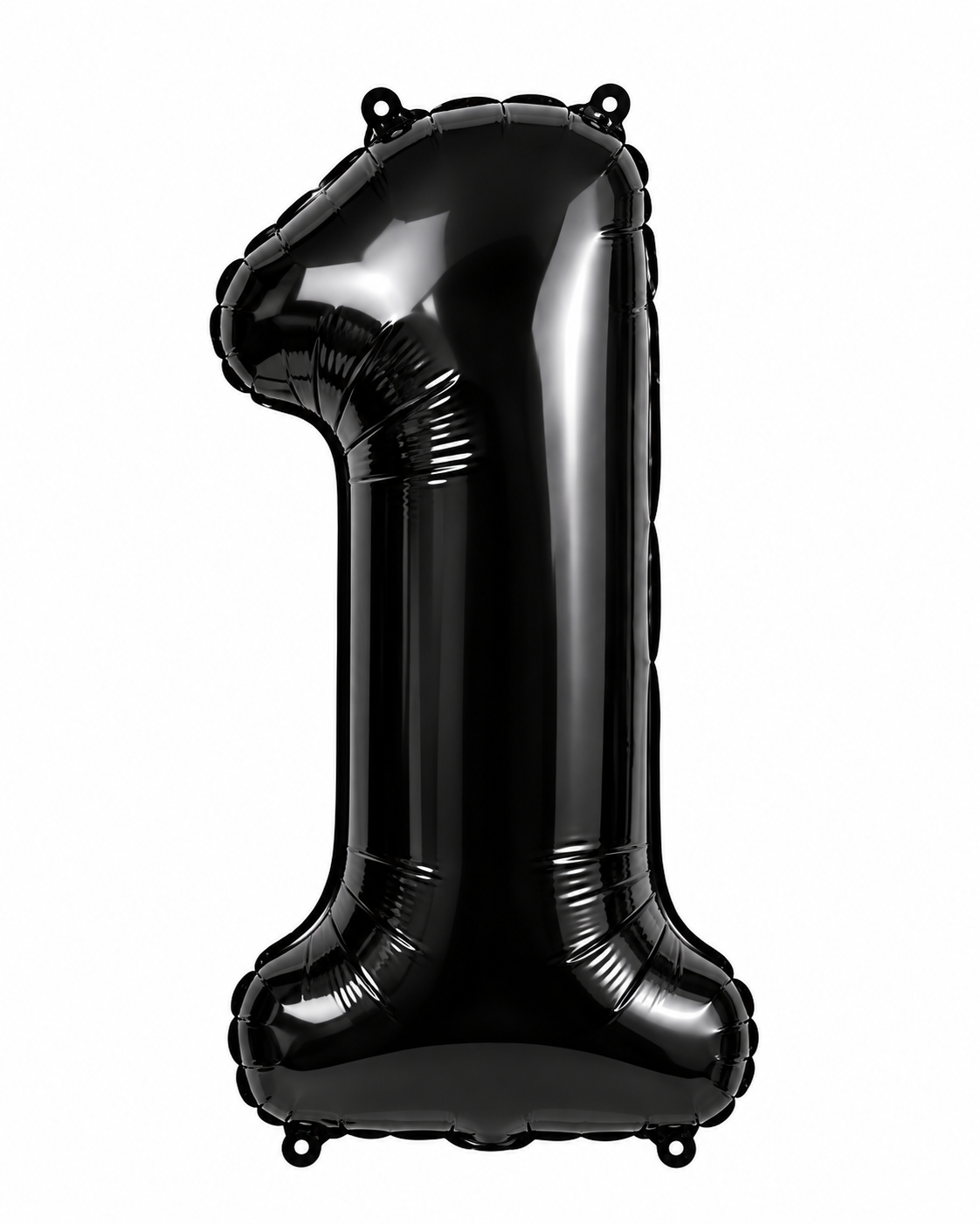 Black 32" Numbered Foil Balloons