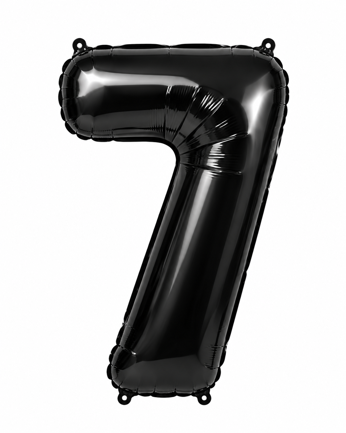 Black 32" Numbered Foil Balloons